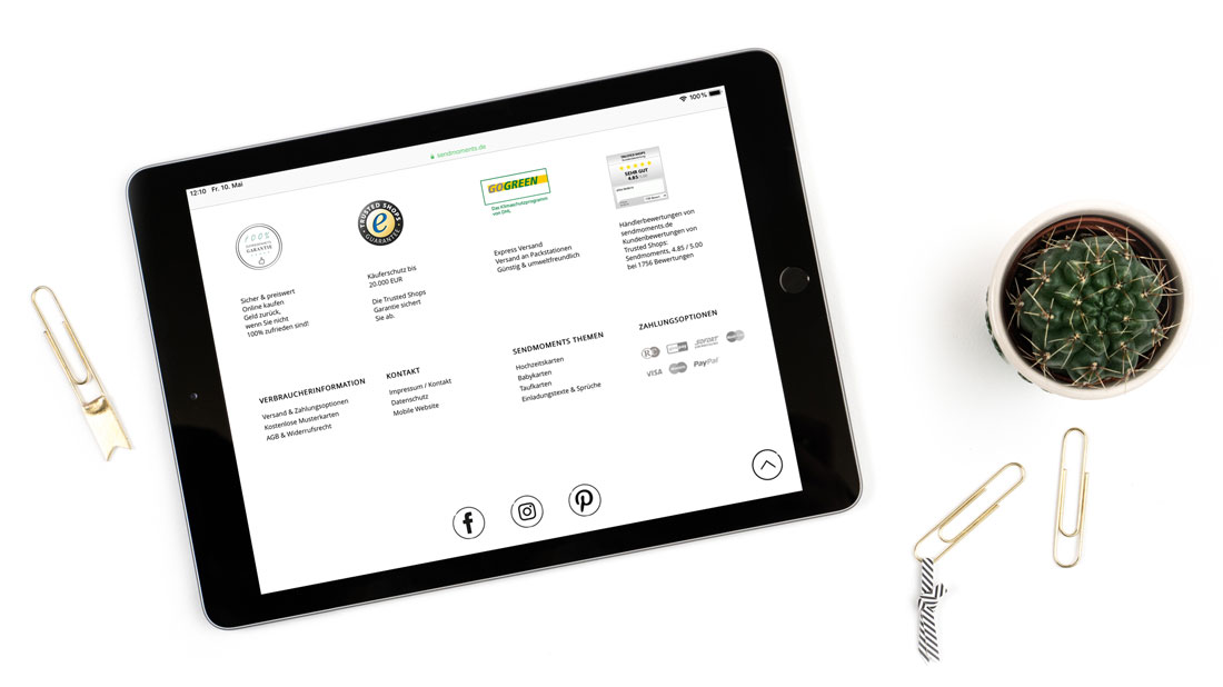 UNSERE GÜTESIEGEL: TRUSTED SHOPS GARANTIE UNSERE GÜTESIEGEL: TRUSTED SHOPS GARANTIE