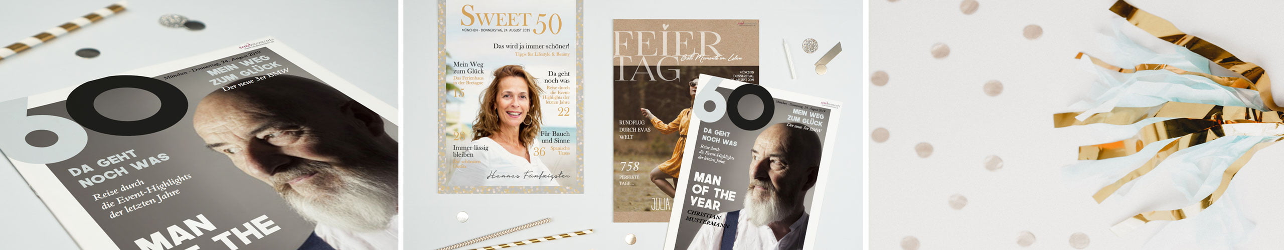 Geburtstagszeitung jetzt online selbst gestalten Personalisierte Geburtstagszeitungen