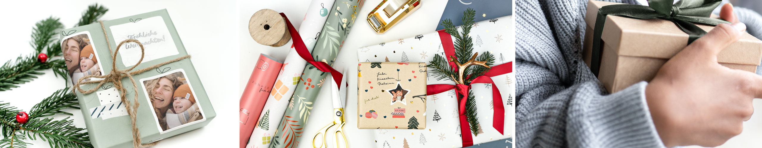 Geschenkpapier zum Weihnachtsfest