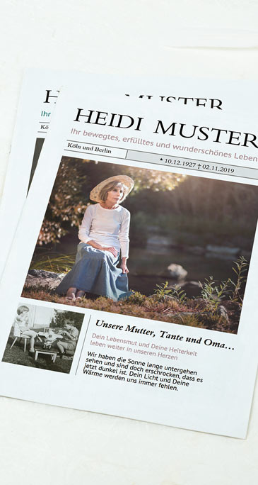 Gedenkzeitung