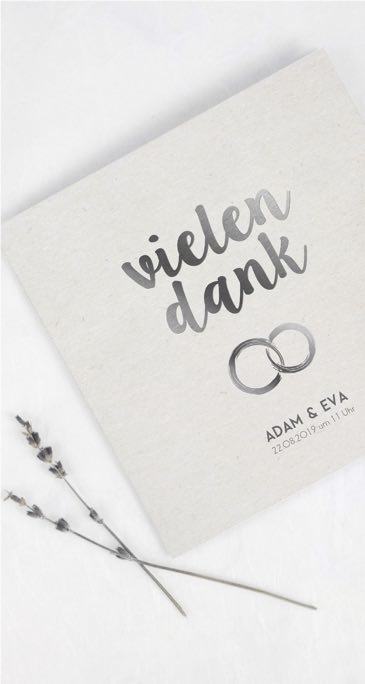 Danksagungskarten
